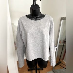 Grey Cloth Sweater